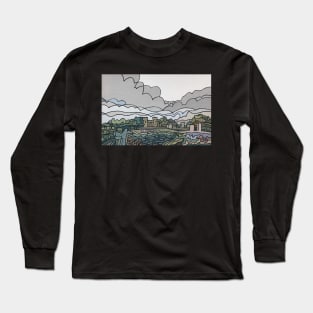 Cooling Castle Kent England Landscape Long Sleeve T-Shirt